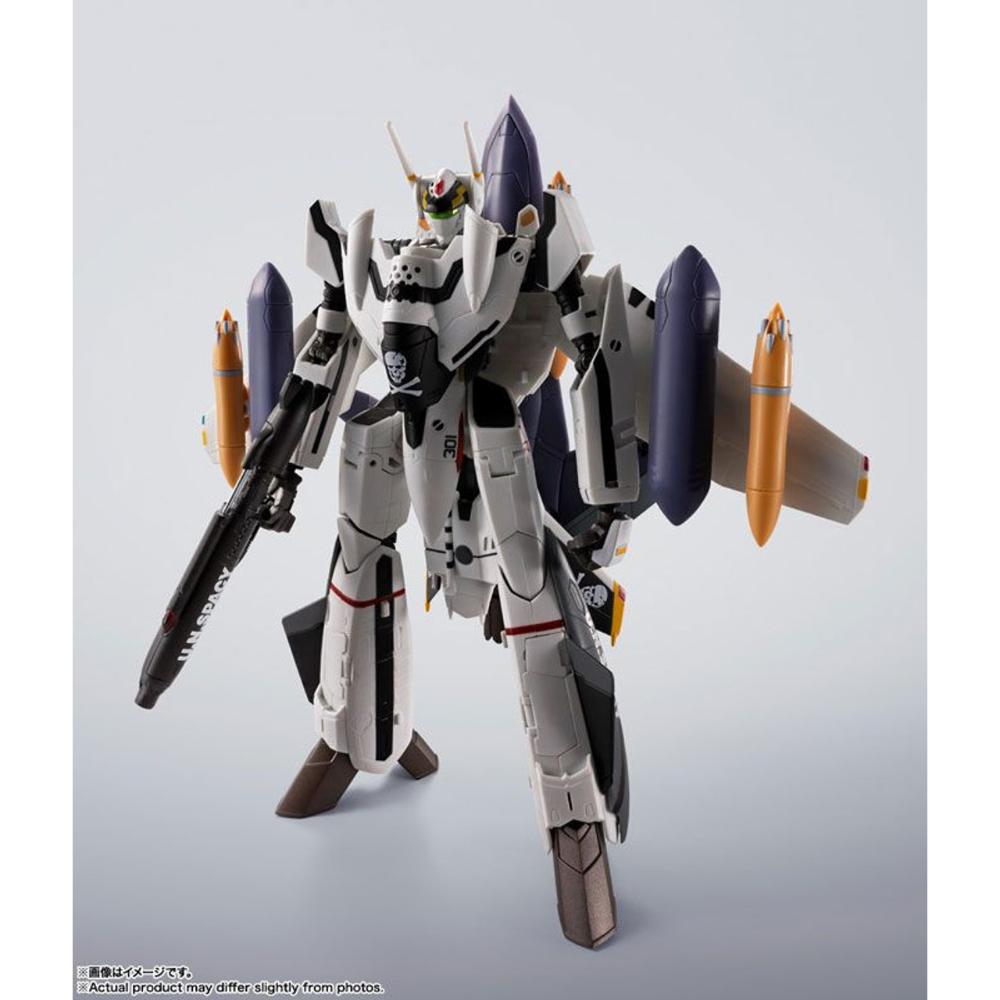 《預訂已截單》Bandai [HI - METAL R] VF - 0S 鳳凰 (羅伊·福克專用機) + QF - 2200D - B GHOST - Microworks ACG