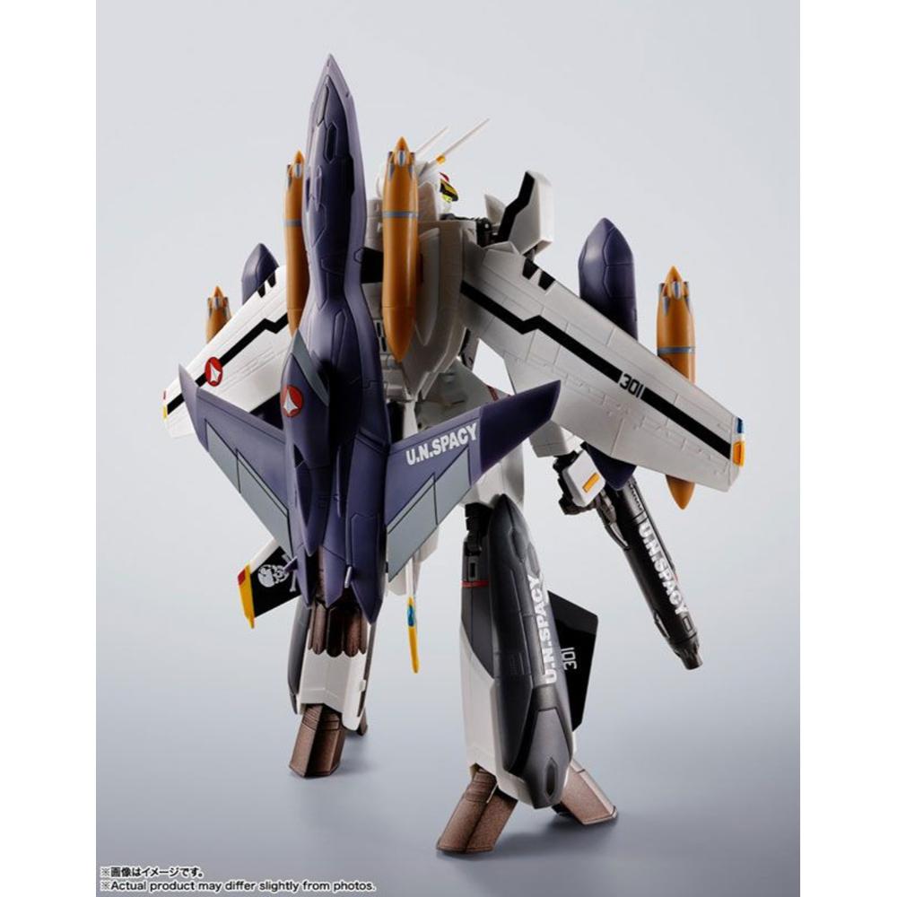 《預訂已截單》Bandai [HI - METAL R] VF - 0S 鳳凰 (羅伊·福克專用機) + QF - 2200D - B GHOST - Microworks ACG