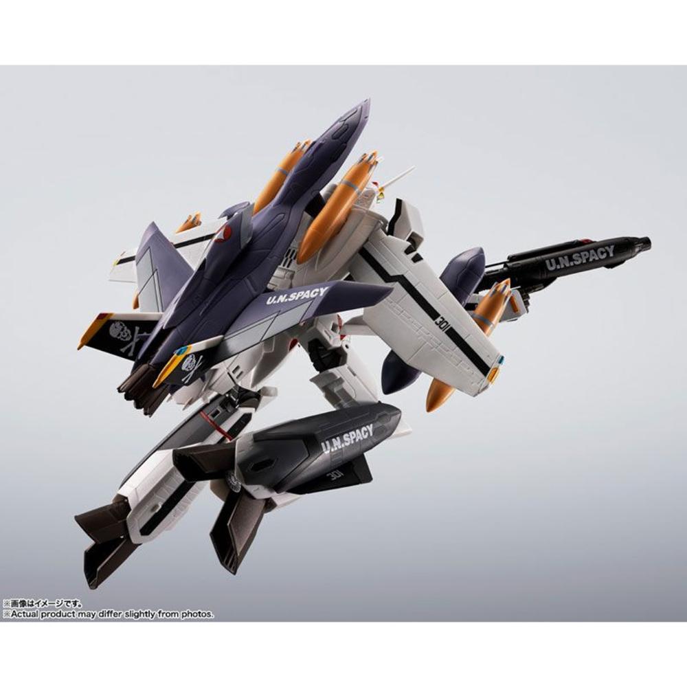《預訂已截單》Bandai [HI - METAL R] VF - 0S 鳳凰 (羅伊·福克專用機) + QF - 2200D - B GHOST - Microworks ACG