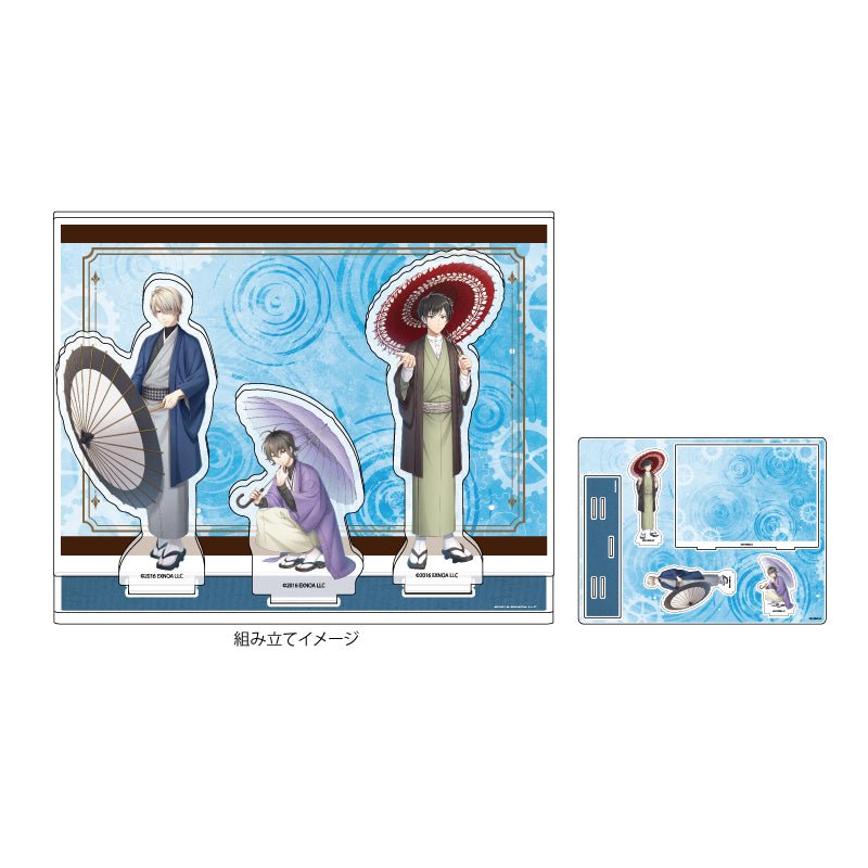 文豪與鍊金術師 壓克力立牌組05 (雨Ver.) 日版 - Microworks ACG