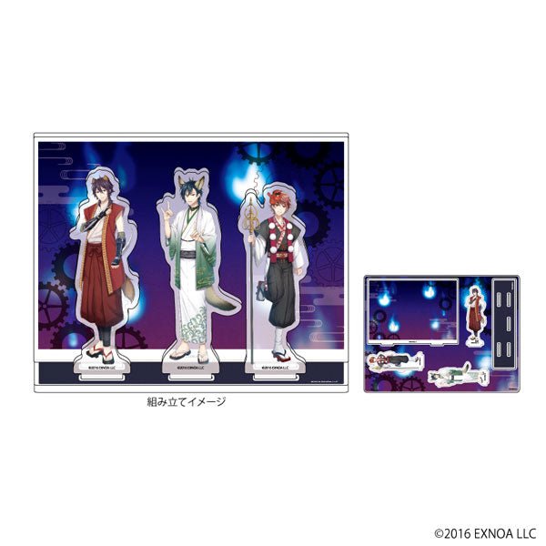 文豪與鍊金術師 壓克力立牌組08 (百鬼夜行Ver.) 日版 - Microworks ACG