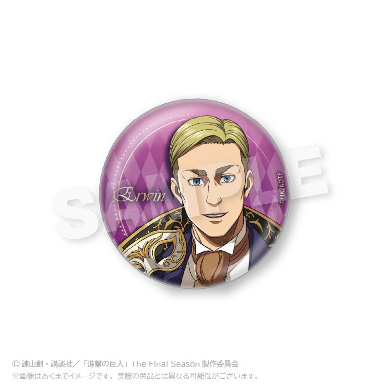 進擊的巨人 角色襟章 蒙面舞會Ver. 盲抽1個 (共8款) 日版 - Microworks ACG