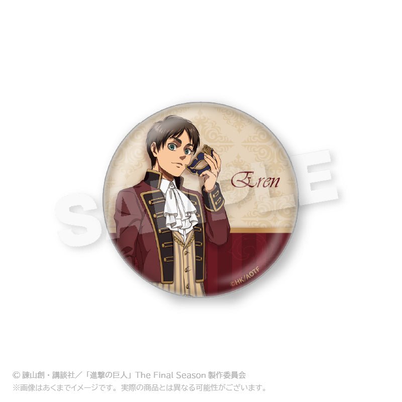 進擊的巨人 角色襟章 蒙面舞會Ver. 盲抽1個 (共8款) 日版 - Microworks ACG