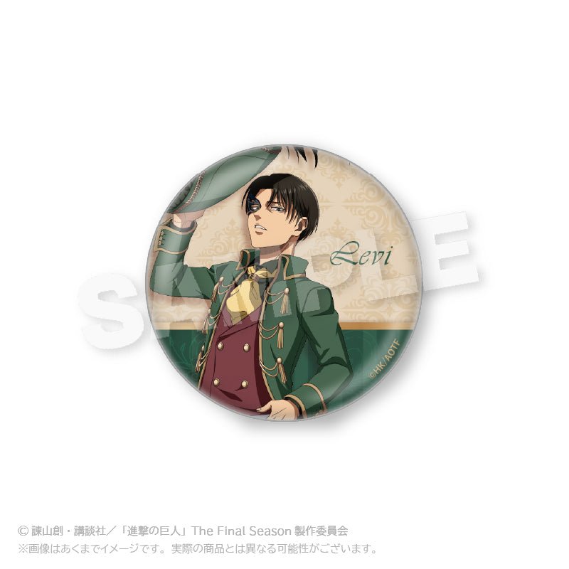 進擊的巨人 角色襟章 蒙面舞會Ver. 盲抽1個 (共8款) 日版 - Microworks ACG