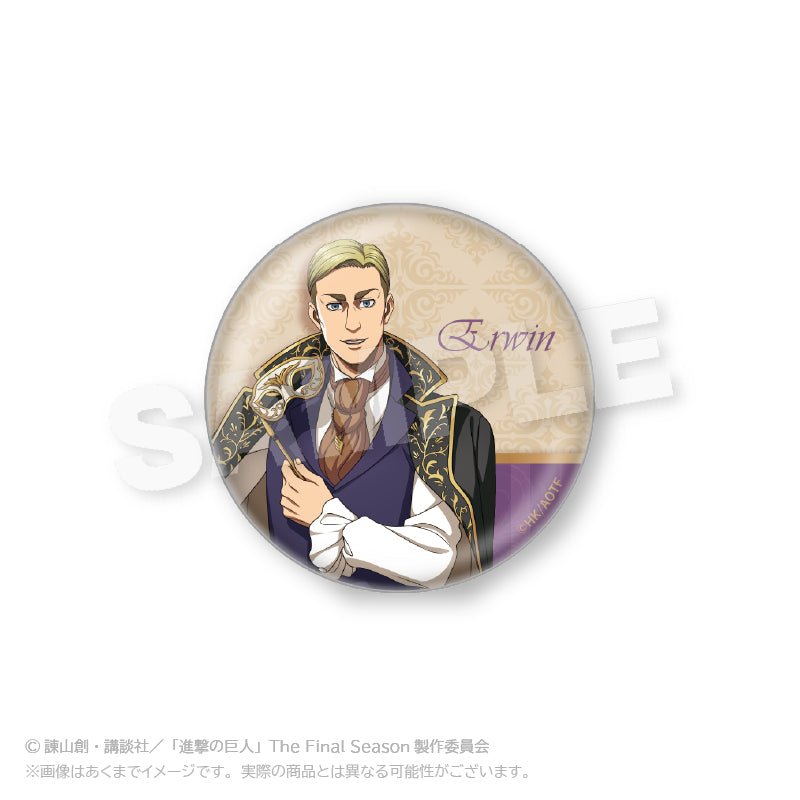 進擊的巨人 角色襟章 蒙面舞會Ver. 盲抽1個 (共8款) 日版 - Microworks ACG