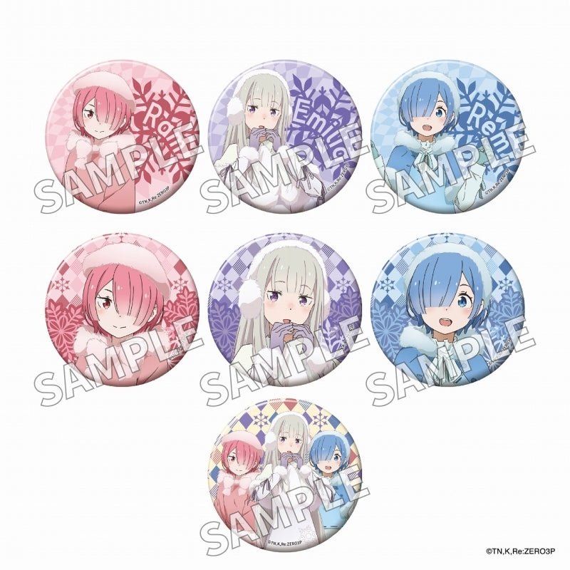 Re:從零開始的異世界生活 幻彩盲抽襟章Winter Ver. [盲抽] (共7款) - Microworks ACG