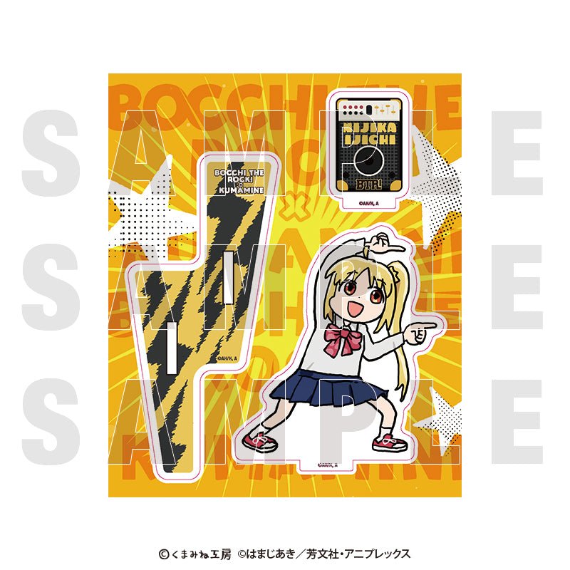 孤獨搖滾! × 仕事貓 亞加力立牌 伊地知虹夏 日版 - Microworks ACG