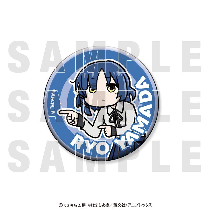 孤獨搖滾! × 仕事貓 角色襟章 盲抽1個 (共9款) 日版 - Microworks ACG