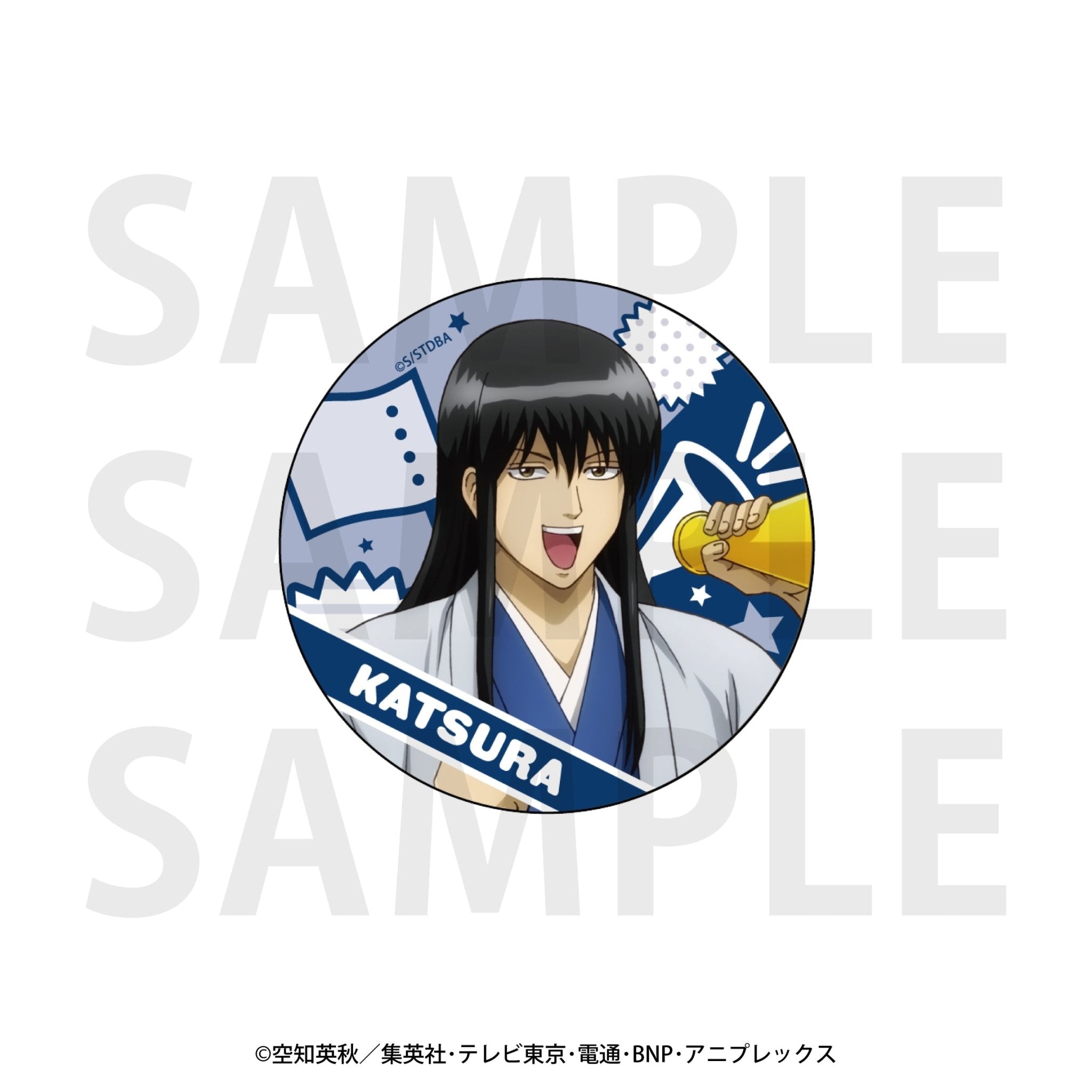 銀魂 襟章 日版 盲抽1個 (共7款) - Microworks ACG