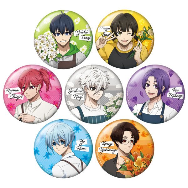 藍色監獄 盲抽襟章「Flower Marche」[盲抽] (共7款) - Microworks ACG