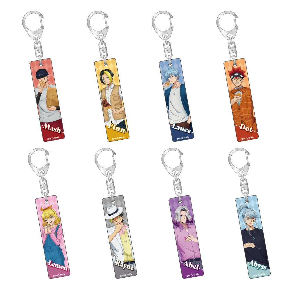 肌肉魔法使 - MASHLE - 全新繪圖條型匙扣 日版 盲抽1個 (共8款) - Microworks ACG