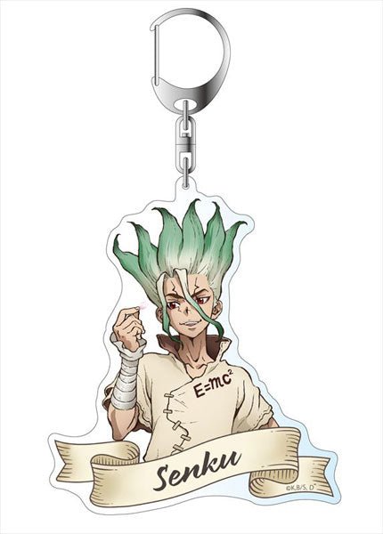 Dr.STONE 新石紀 原作插畫壓克力匙扣 石神千 (櫻) - Microworks ACG