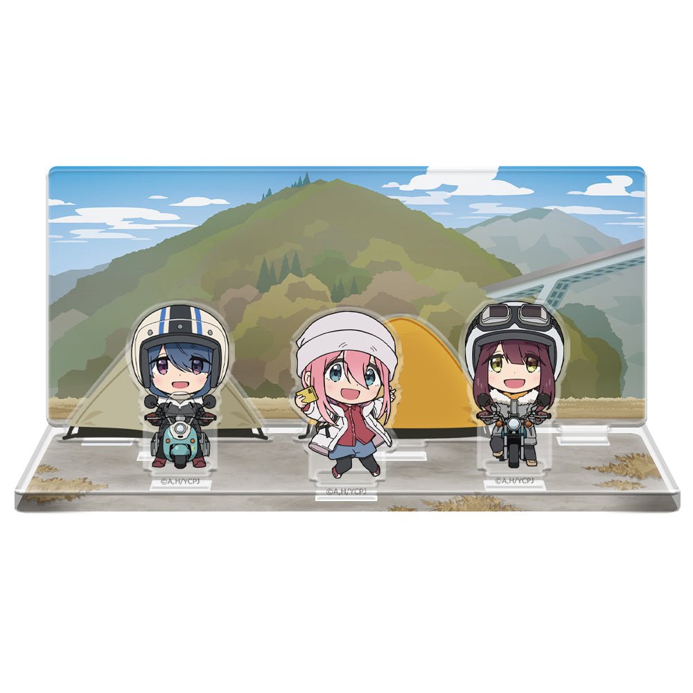 搖曳露營△ SEASON3 壓克力立牌組(大井川營地Ver.) 日版 - Microworks ACG