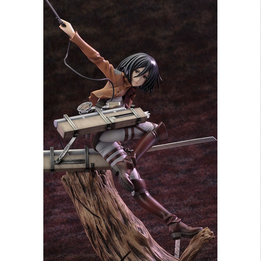 Kotobukiya 壽屋 [Artfx J] 《進擊的巨人》1/8 PVC - 米卡莎·阿卡曼 (Renewal Package Ver.)(再販) - Microworks ACG
