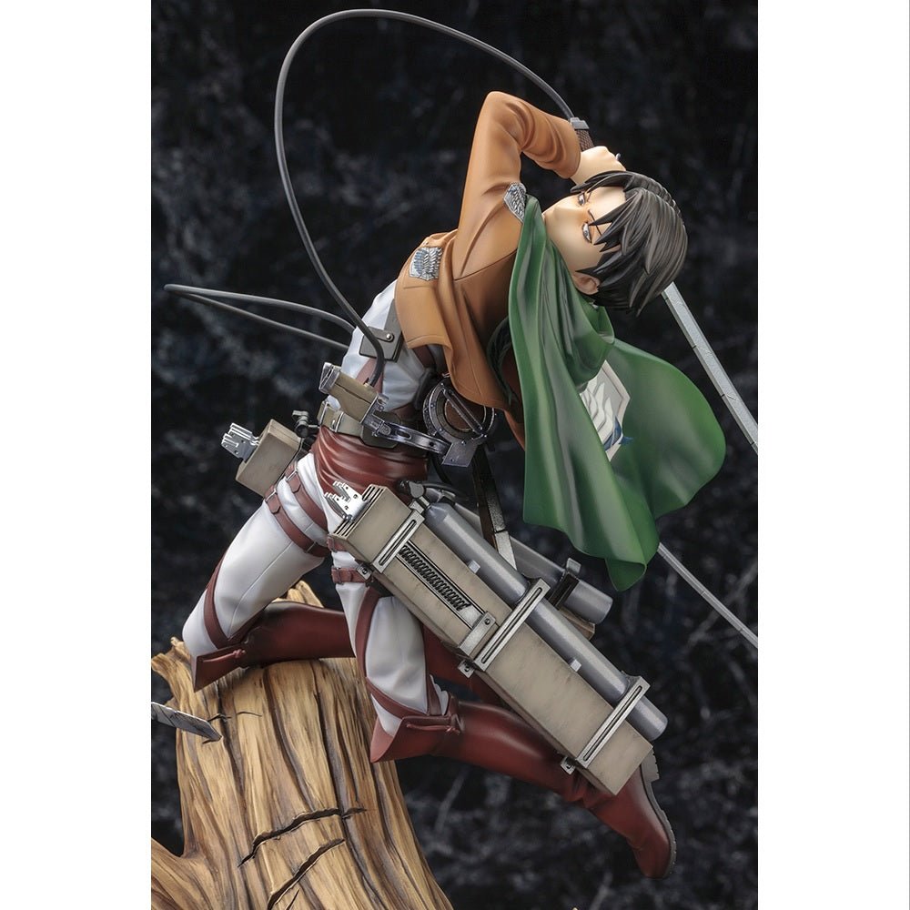 Kotobukiya 壽屋 [Artfx J] 《進擊的巨人》18 PVC - 里維·阿加曼 (Renewal Package Ver.)(再販) - Microworks ACG