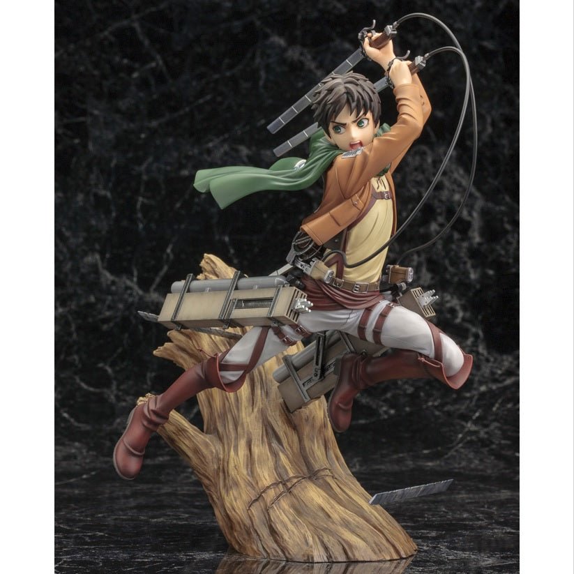 Kotobukiya 壽屋 [Artfx J] 《進擊的巨人》 1/8 PVC - 艾連·葉卡 (Renewal Package Ver.)(再販) - Microworks ACG