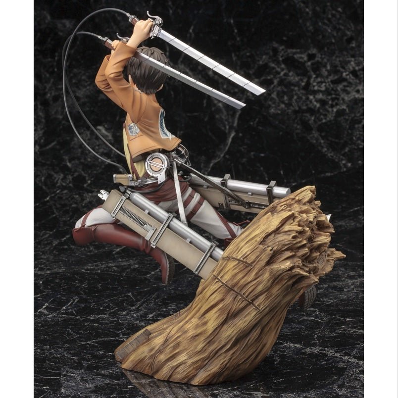 Kotobukiya 壽屋 [Artfx J] 《進擊的巨人》 1/8 PVC - 艾連·葉卡 (Renewal Package Ver.)(再販) - Microworks ACG