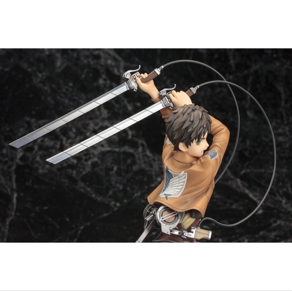 Kotobukiya 壽屋 [Artfx J] 《進擊的巨人》 1/8 PVC - 艾連·葉卡 (Renewal Package Ver.)(再販) - Microworks ACG