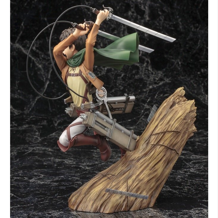 Kotobukiya 壽屋 [Artfx J] 《進擊的巨人》 1/8 PVC - 艾連·葉卡 (Renewal Package Ver.)(再販) - Microworks ACG