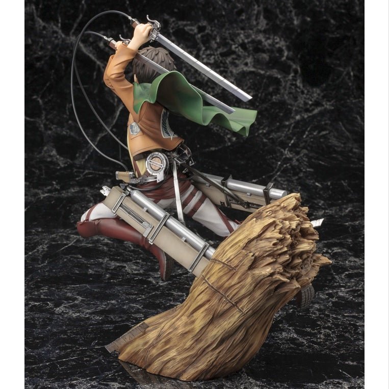 Kotobukiya 壽屋 [Artfx J] 《進擊的巨人》 1/8 PVC - 艾連·葉卡 (Renewal Package Ver.)(再販) - Microworks ACG