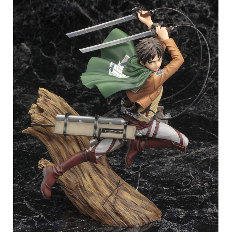 《預訂》Kotobukiya 壽屋 [Artfx J] 《進擊的巨人》 1/8 PVC - 艾連·葉卡 (Renewal Package Ver.)(再販)《2024年5月發售》