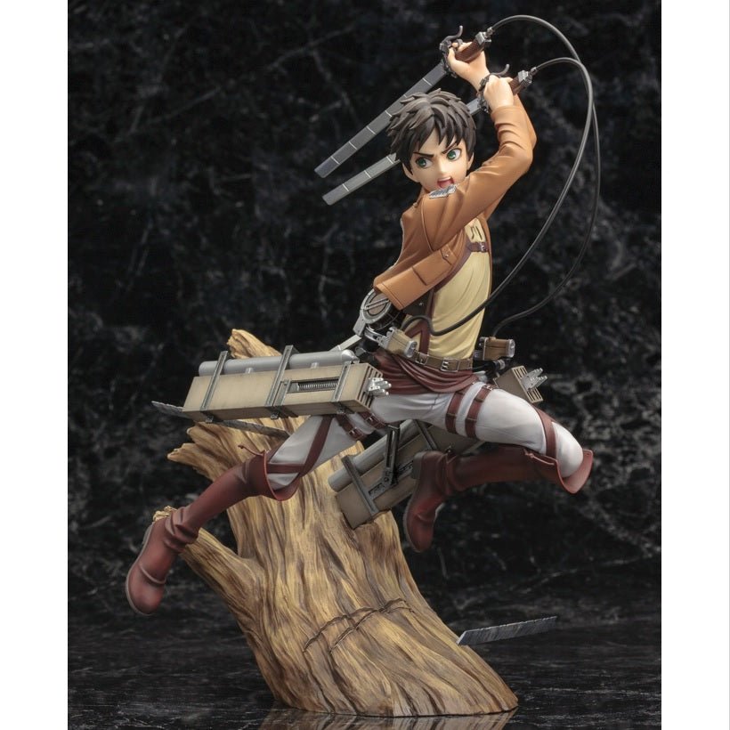 Kotobukiya 壽屋 [Artfx J] 《進擊的巨人》 1/8 PVC - 艾連·葉卡 (Renewal Package Ver.)(再販) - Microworks ACG