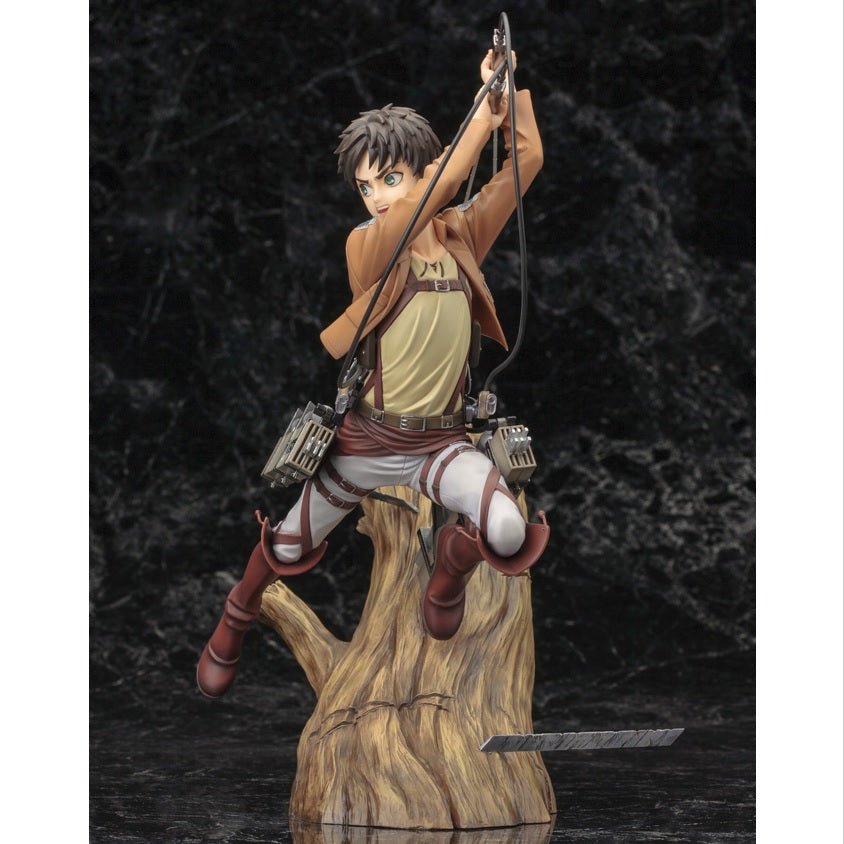 Kotobukiya 壽屋 [Artfx J] 《進擊的巨人》 1/8 PVC - 艾連·葉卡 (Renewal Package Ver.)(再販) - Microworks ACG