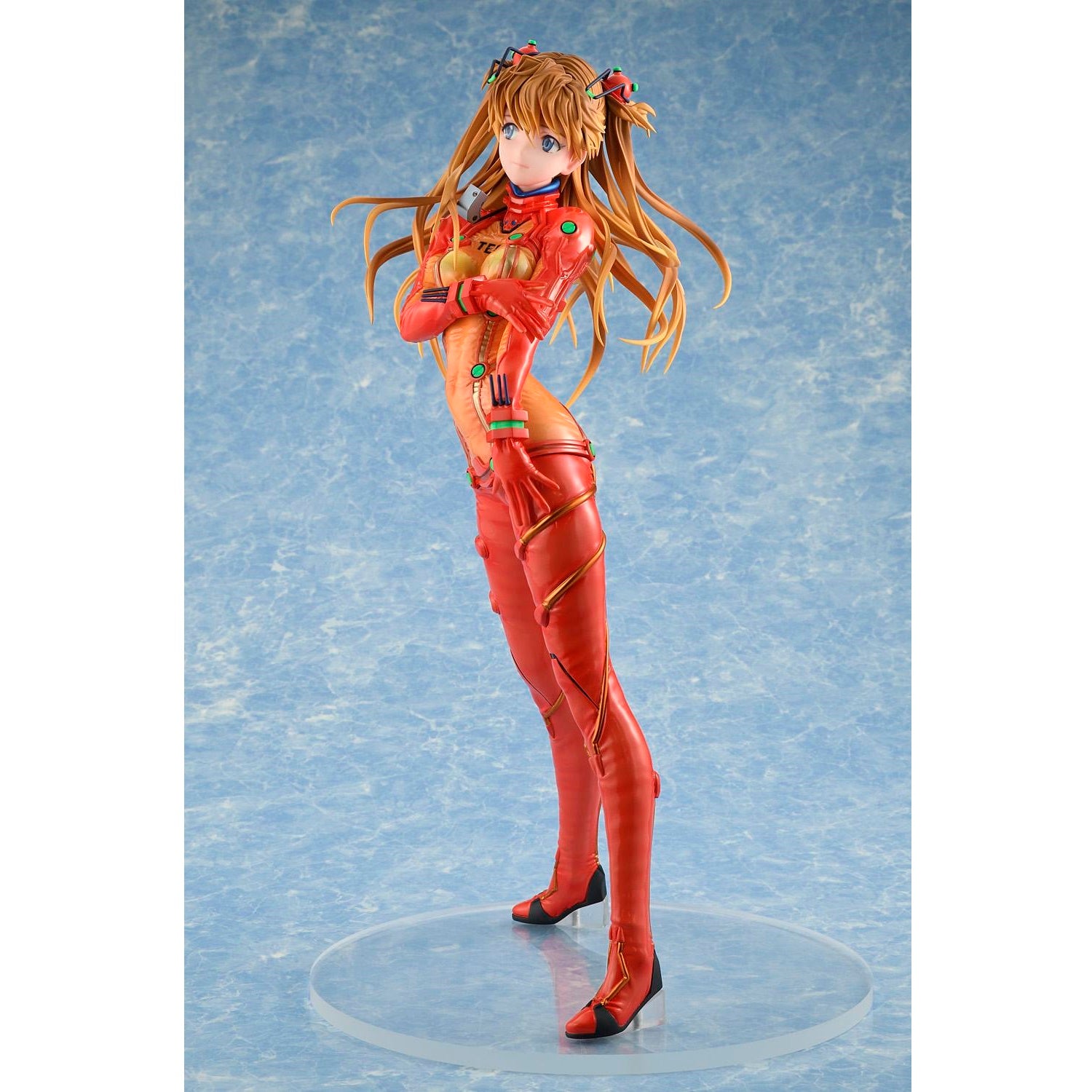 Bellfine 式波‧明日香‧蘭格雷 Test Plugsuit Smile Ver. (1/4比例) - Microworks ACG