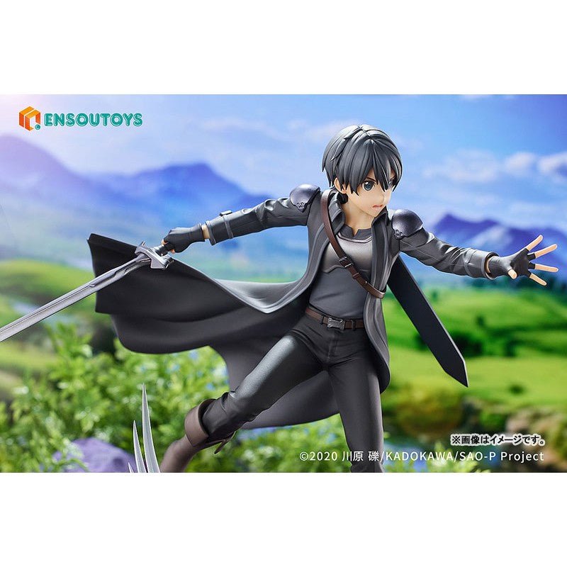《預訂》Ensoutoys 《刀劍神域劇場版 - Progressive - 陰沉薄暮的詼諧曲》桐人1/7比例人像《2025年5月發售》 - Microworks ACG