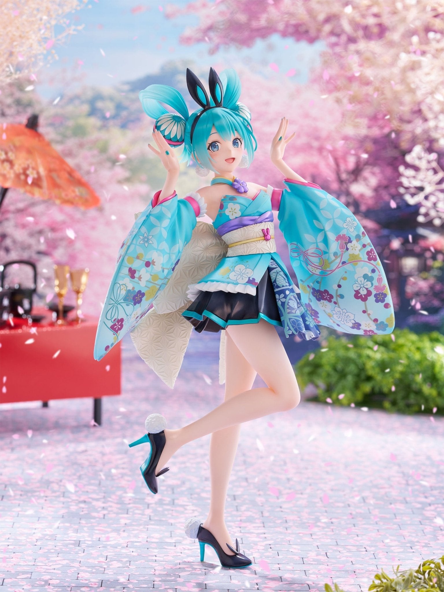 《預訂已截單》FuRyu F:NEX 初音未來(Wa - Bunny) 1/7比例人像《2025年9月發售》 - Microworks ACG