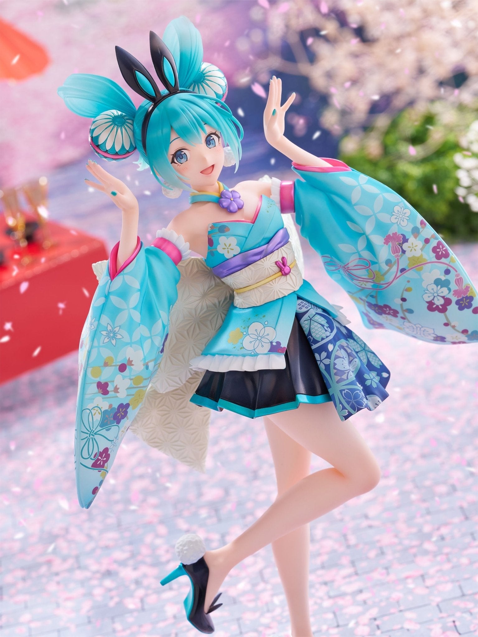 《預訂已截單》FuRyu F:NEX 初音未來(Wa - Bunny) 1/7比例人像《2025年9月發售》 - Microworks ACG
