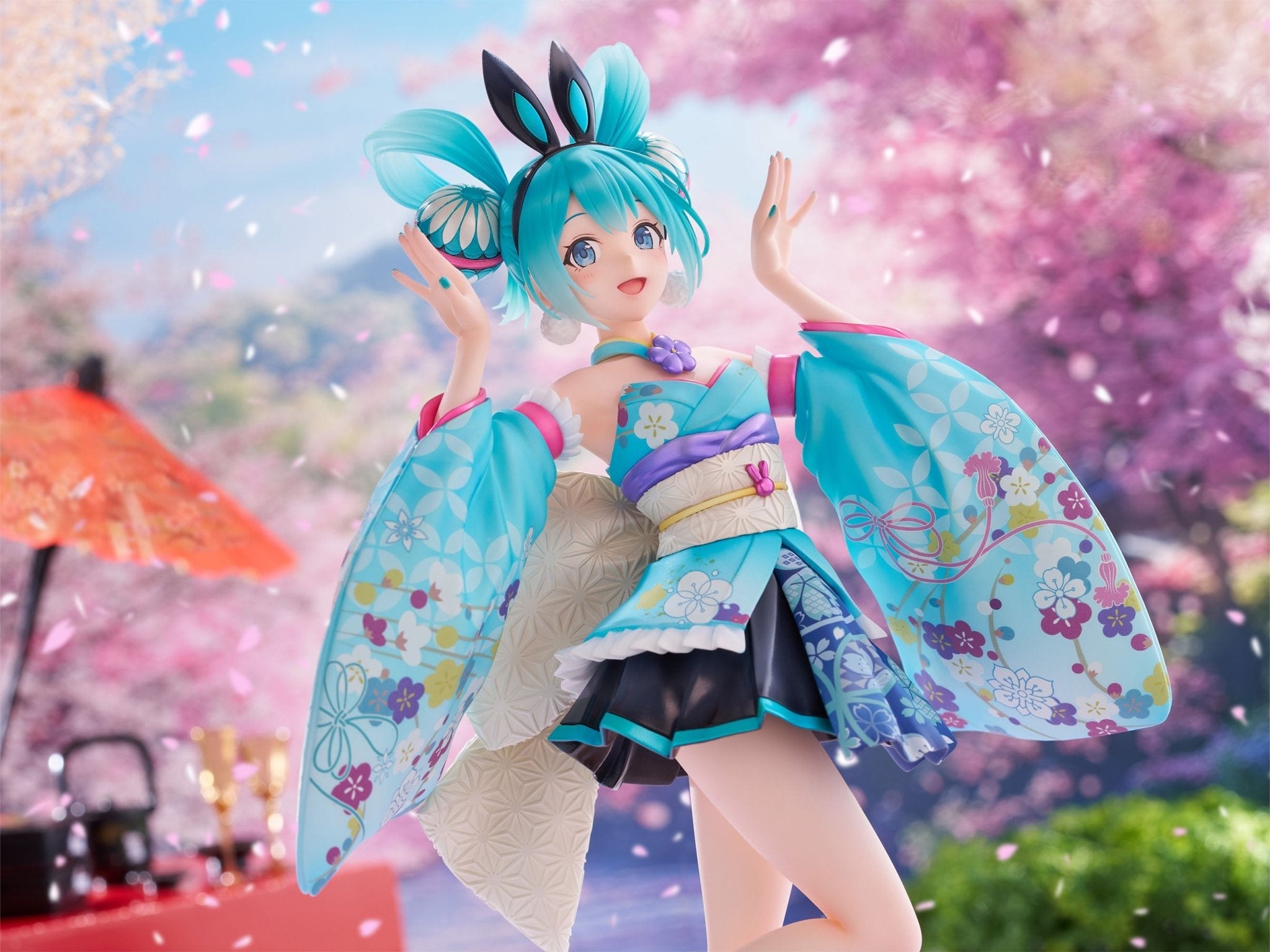 《預訂已截單》FuRyu F:NEX 初音未來(Wa - Bunny) 1/7比例人像《2025年9月發售》 - Microworks ACG