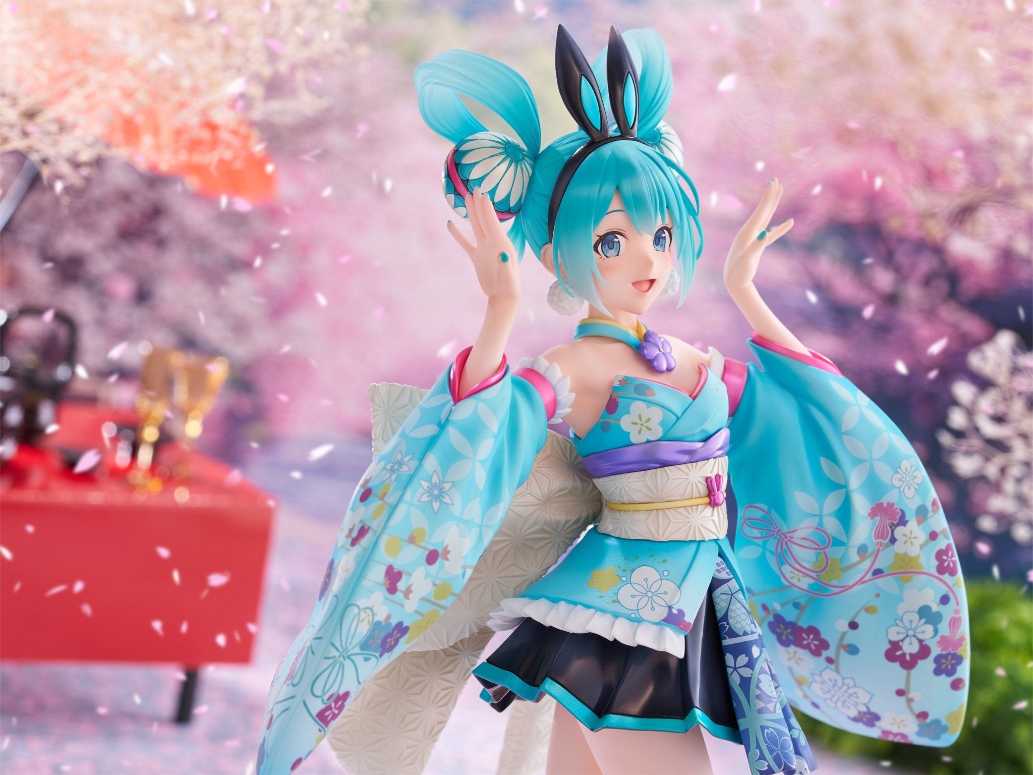 《預訂已截單》FuRyu F:NEX 初音未來(Wa - Bunny) 1/7比例人像《2025年9月發售》 - Microworks ACG