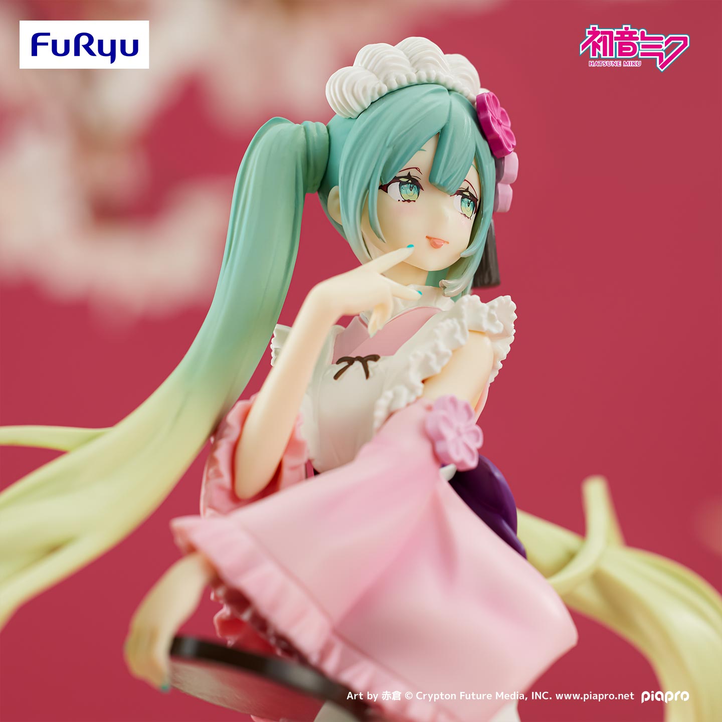 Furyu 初音未來 Exceed CreativeFigure 抹茶聖代Ver. - Microworks ACG