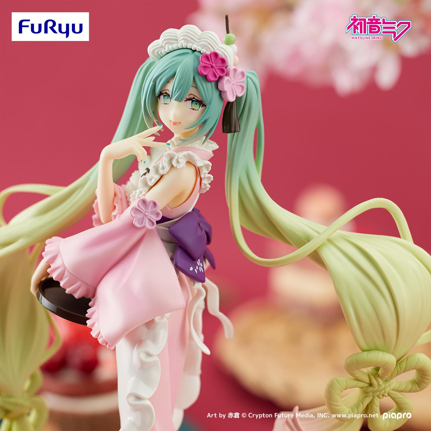 Furyu 初音未來 Exceed CreativeFigure 抹茶聖代Ver. - Microworks ACG