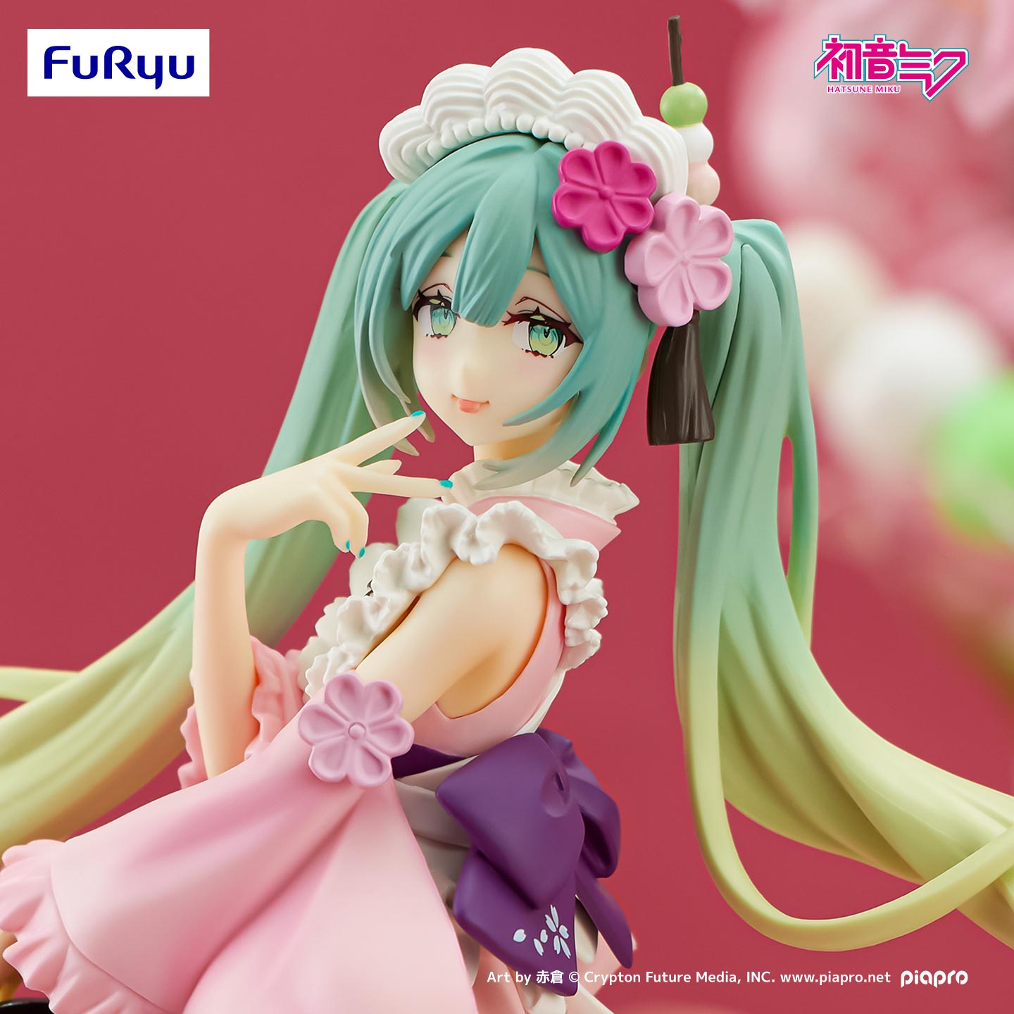 Furyu 初音未來 Exceed CreativeFigure 抹茶聖代Ver. - Microworks ACG