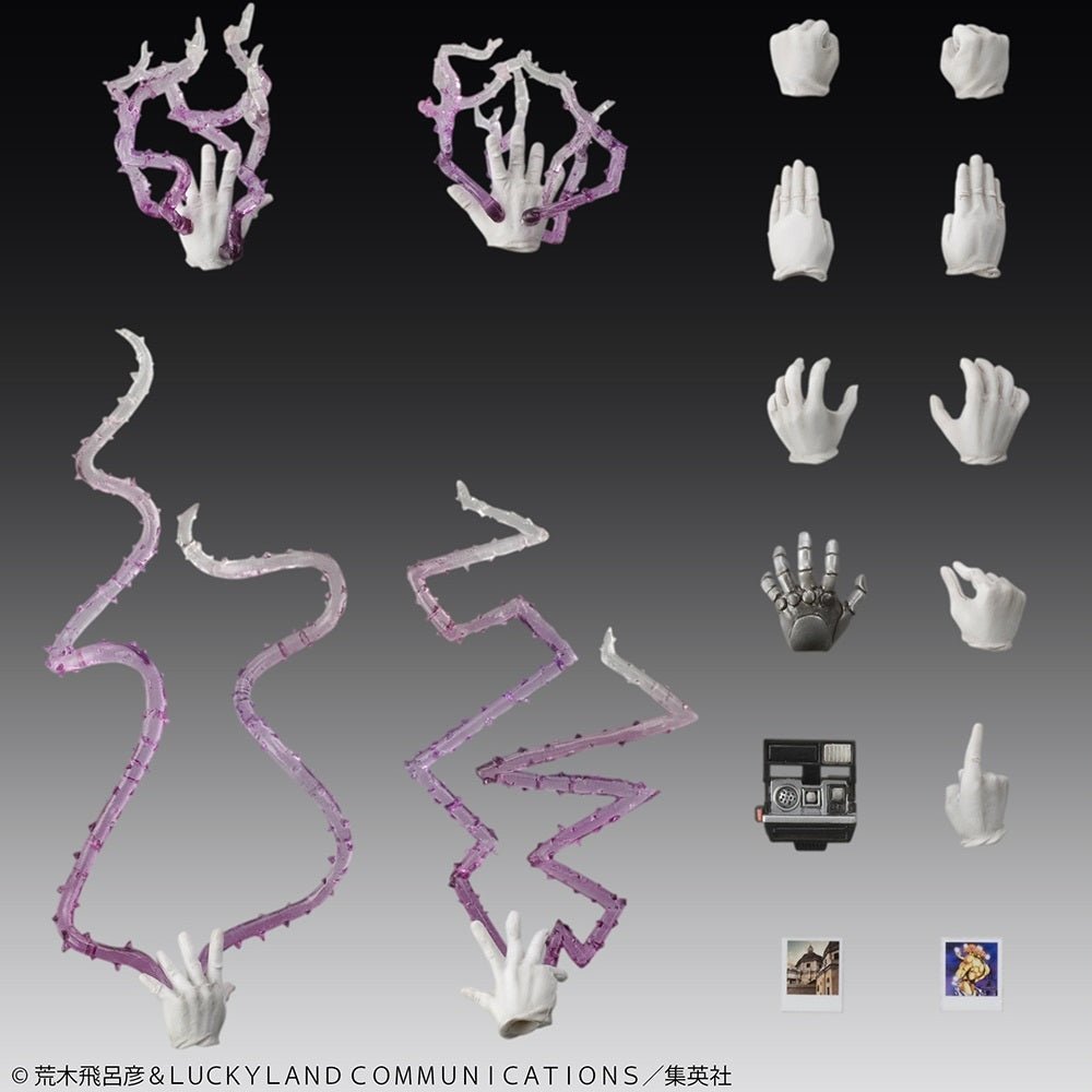 《預訂已截單》Medicos [超像可動] 《JoJo的奇妙冒險 星塵遠征軍》 喬瑟夫·喬斯達&伊奇《2024年3月發售》 - Microworks ACG