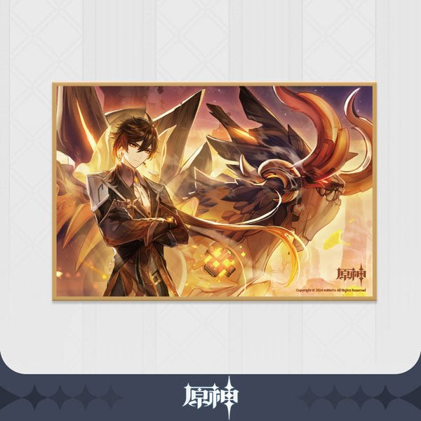 原神 色紙 玉扉繞塵歌系列 鐘離 - Microworks ACG