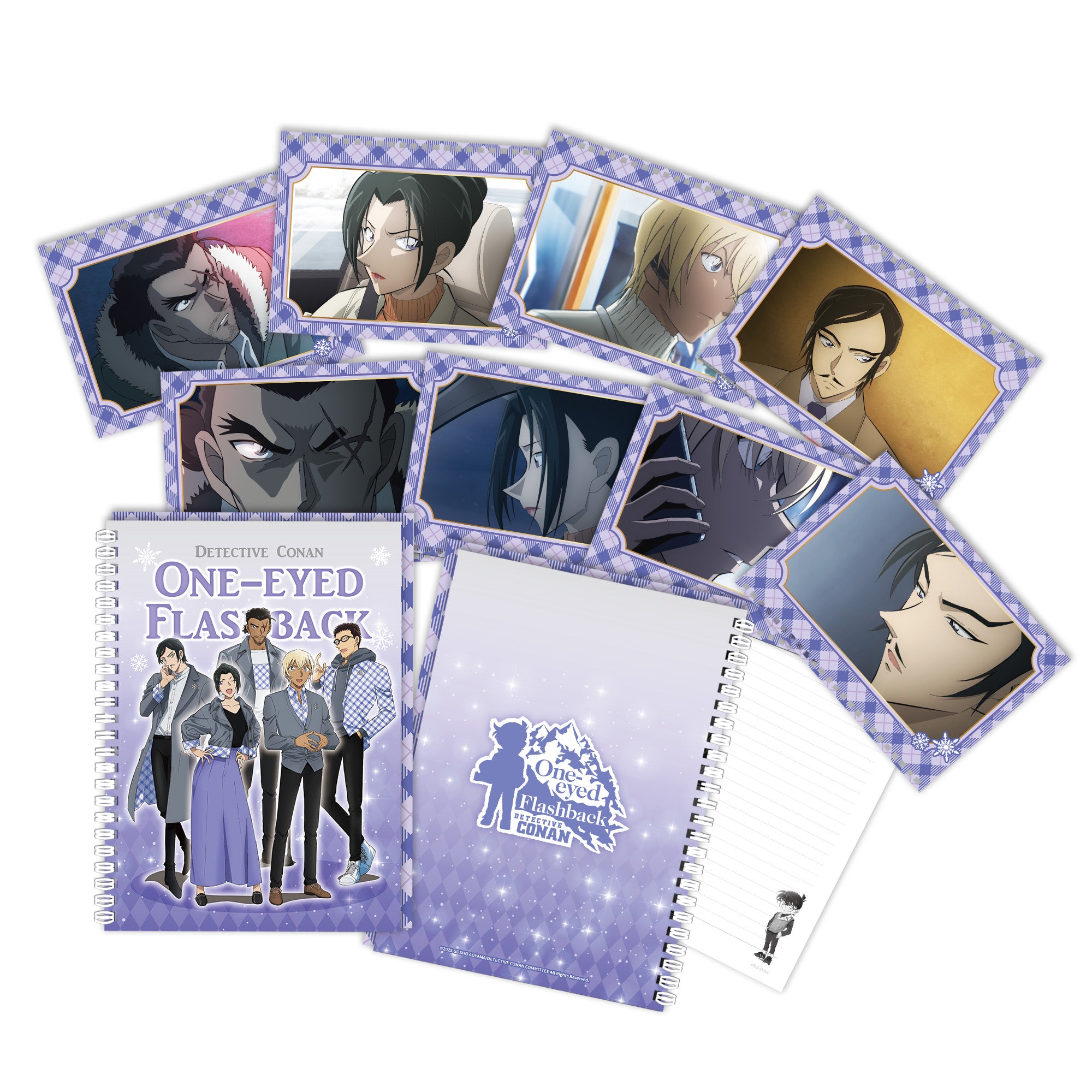 名偵探柯南：獨眼的殘像 A5圈裝筆記本 公務員組 - Microworks ACG