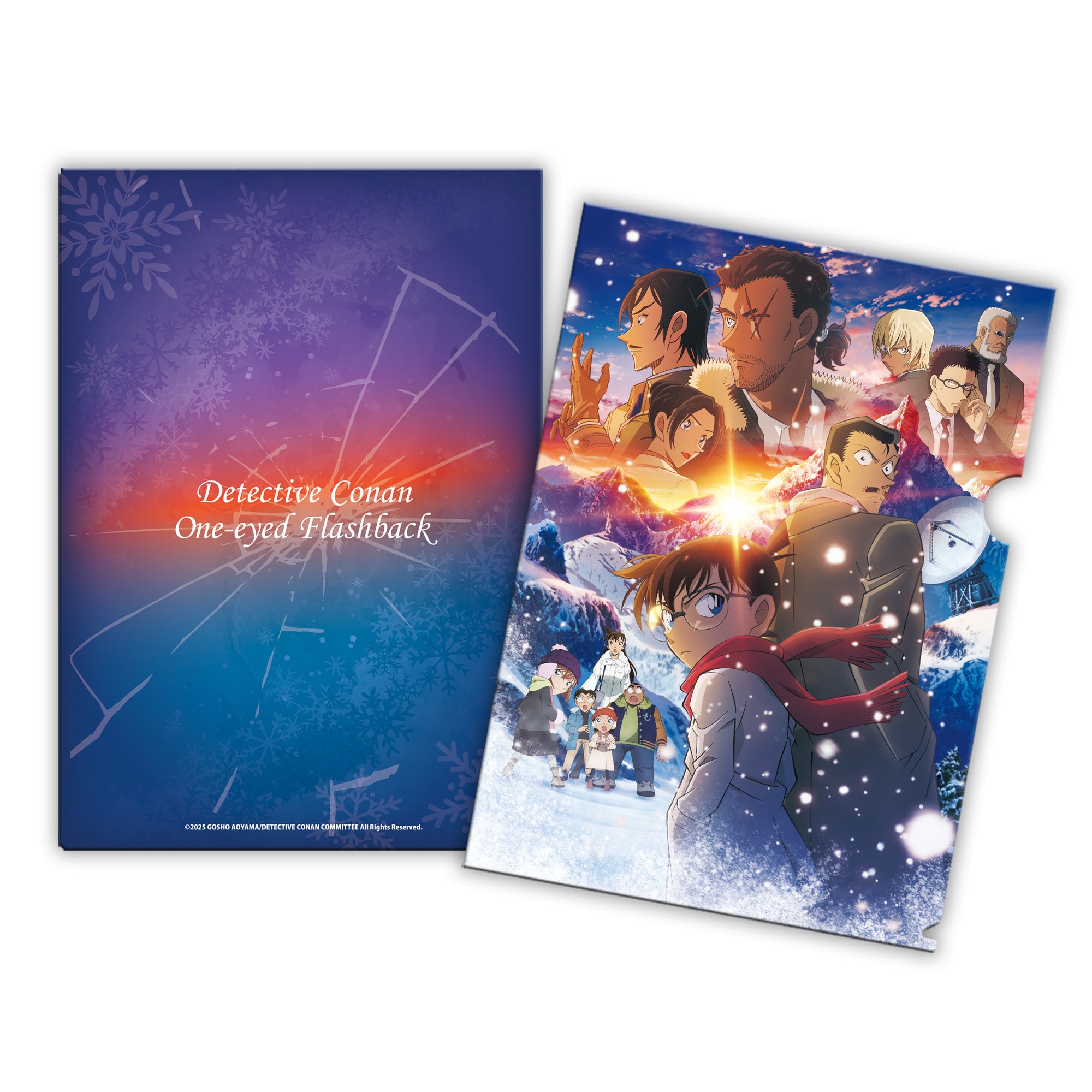 名偵探柯南：獨眼的殘像 A4文件夾 橘眼 - Microworks ACG