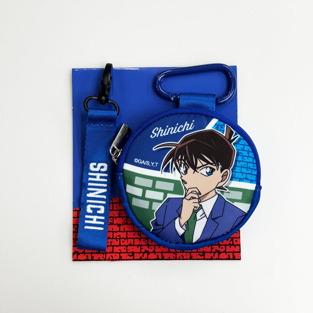 名偵探柯南 圓型掛包 新一 - Microworks ACG