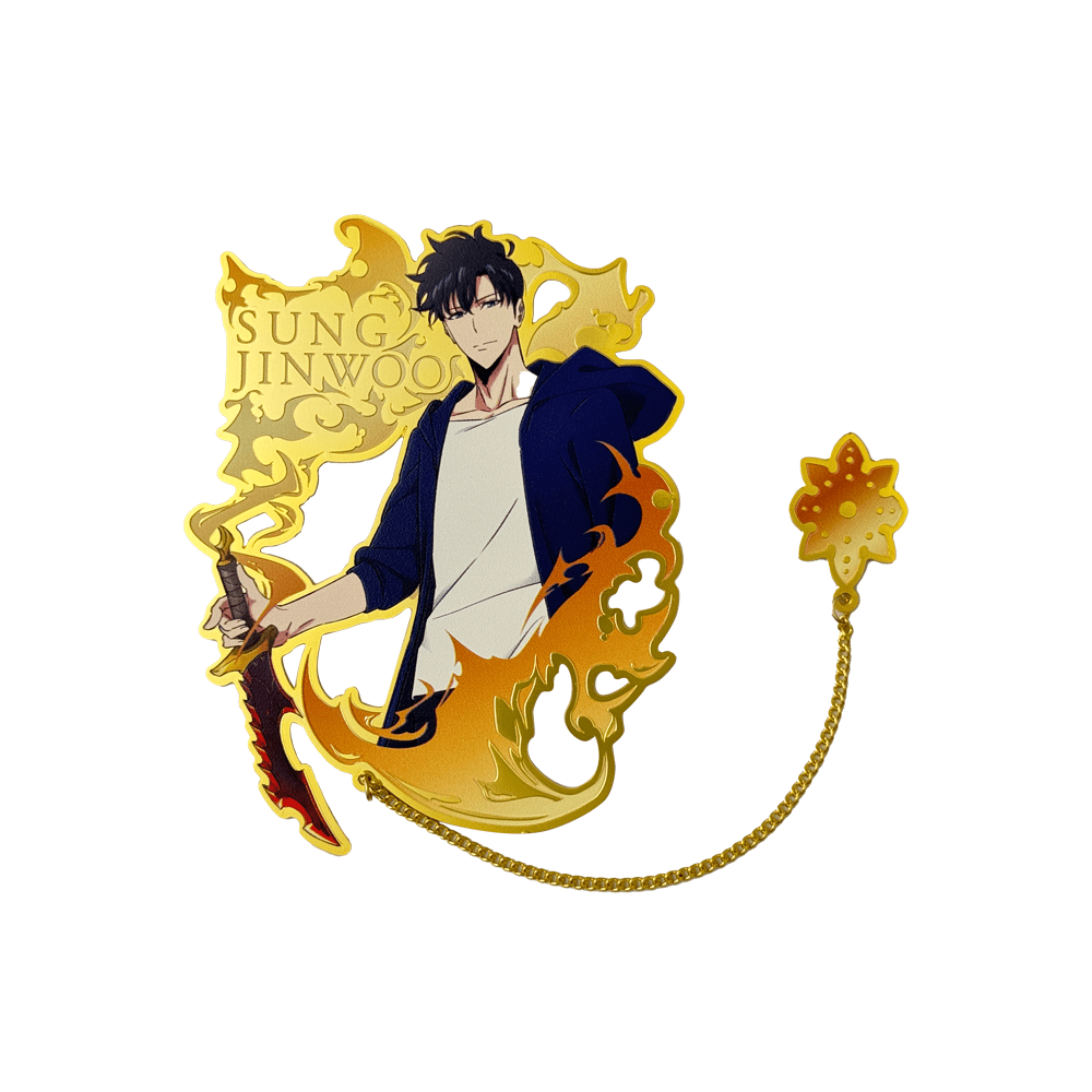 我獨自升級 角色金屬書籤 - Microworks ACG