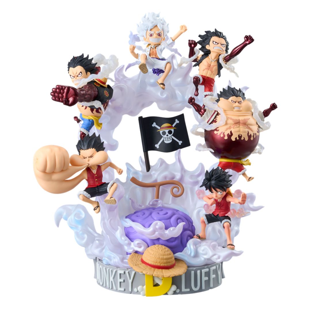 Banpresto [WCF Premium] 海賊王 路飛 一檔至五檔[WCF x SHF]