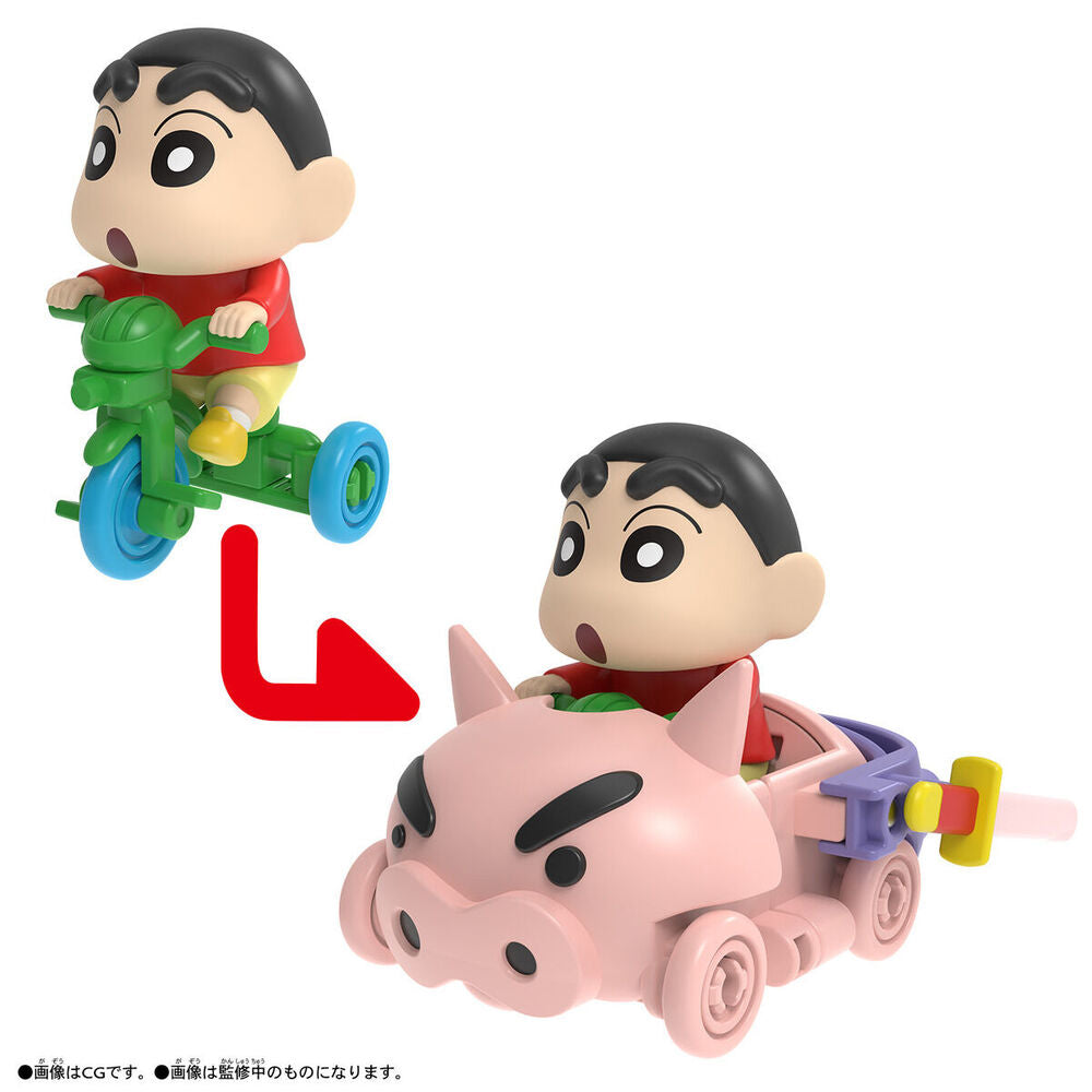 Bandai Play Toys 蠟筆小新組合三輪車 野原新之助