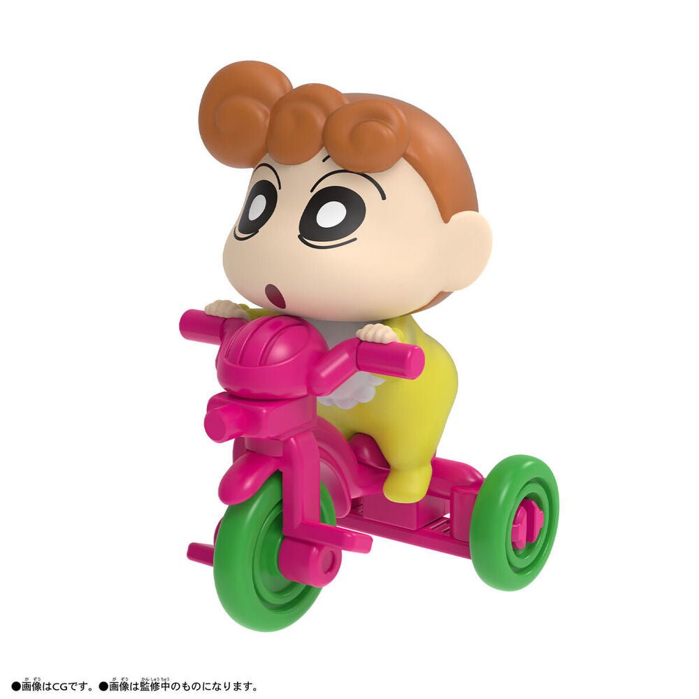 Bandai Play Toys 蠟筆小新組合三輪車 野原向日葵 - Microworks ACG