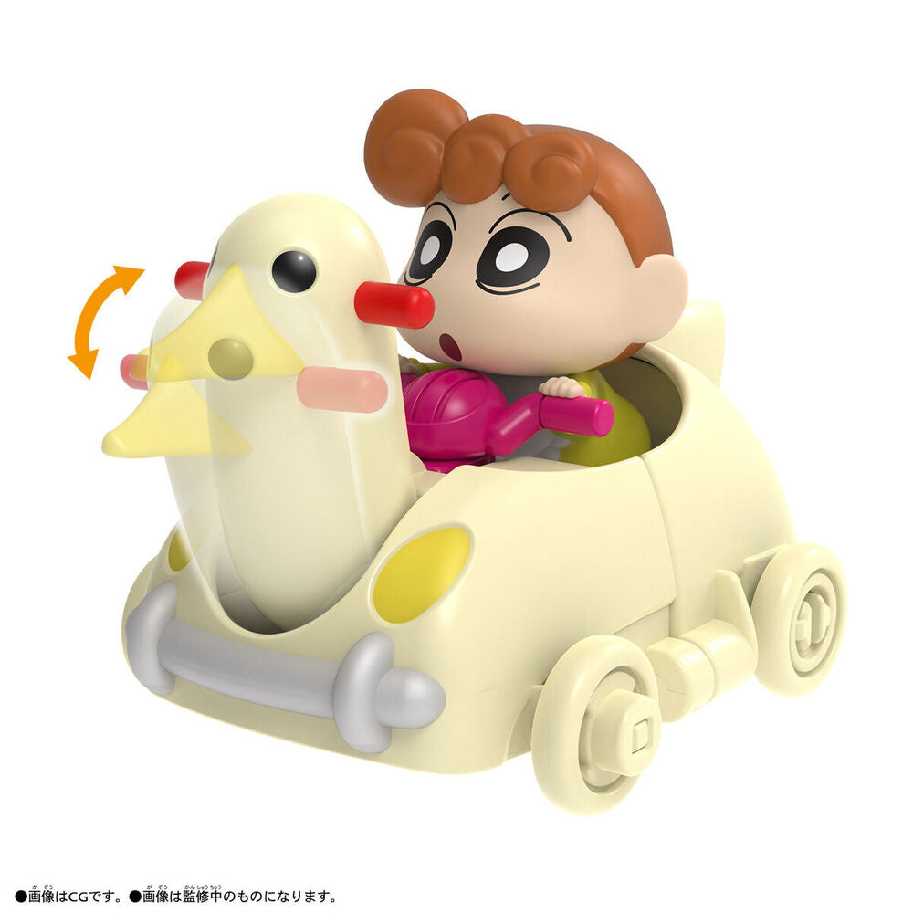 Bandai Play Toys 蠟筆小新組合三輪車 野原向日葵