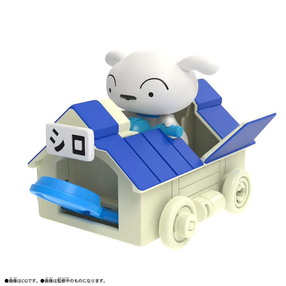 Bandai Play Toys 蠟筆小新組合三輪車 小白 - Microworks ACG