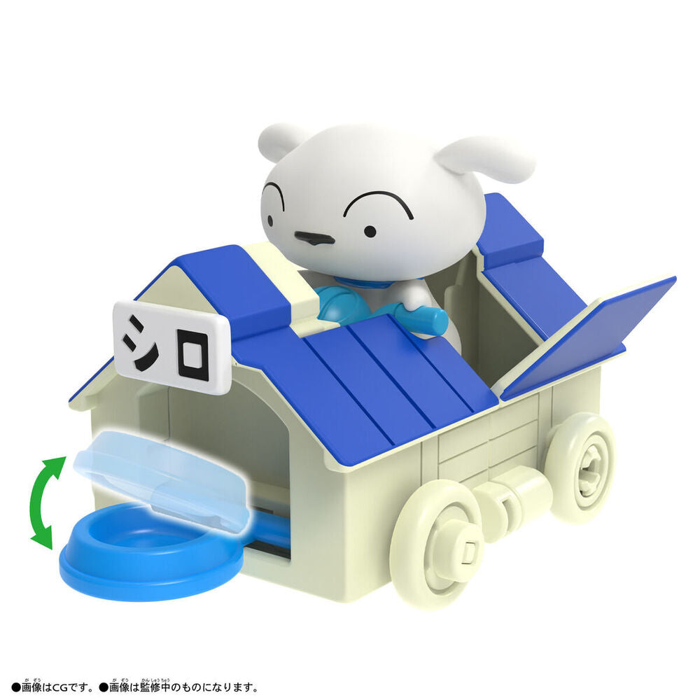 Bandai Play Toys 蠟筆小新組合三輪車 小白