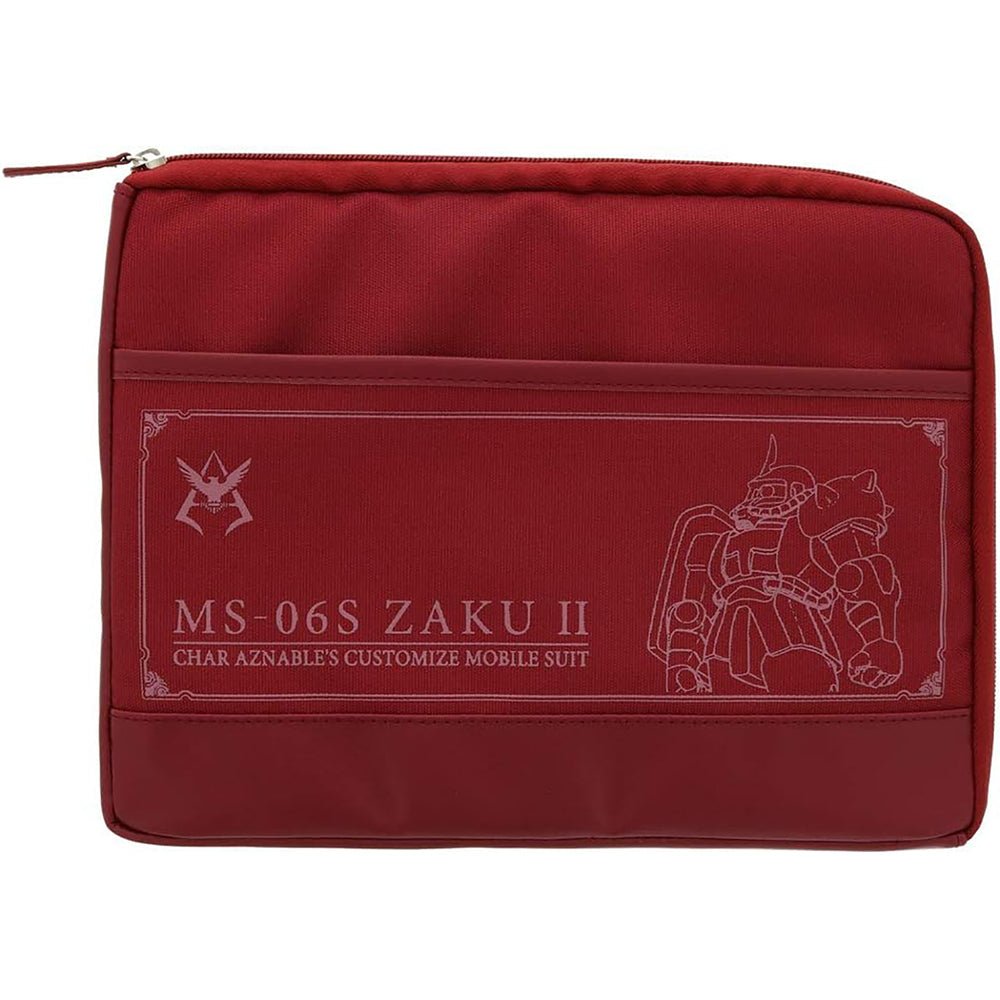 機動戰士 Gundam Stationery 7系列多用途筆袋 紅渣古 - Microworks ACG