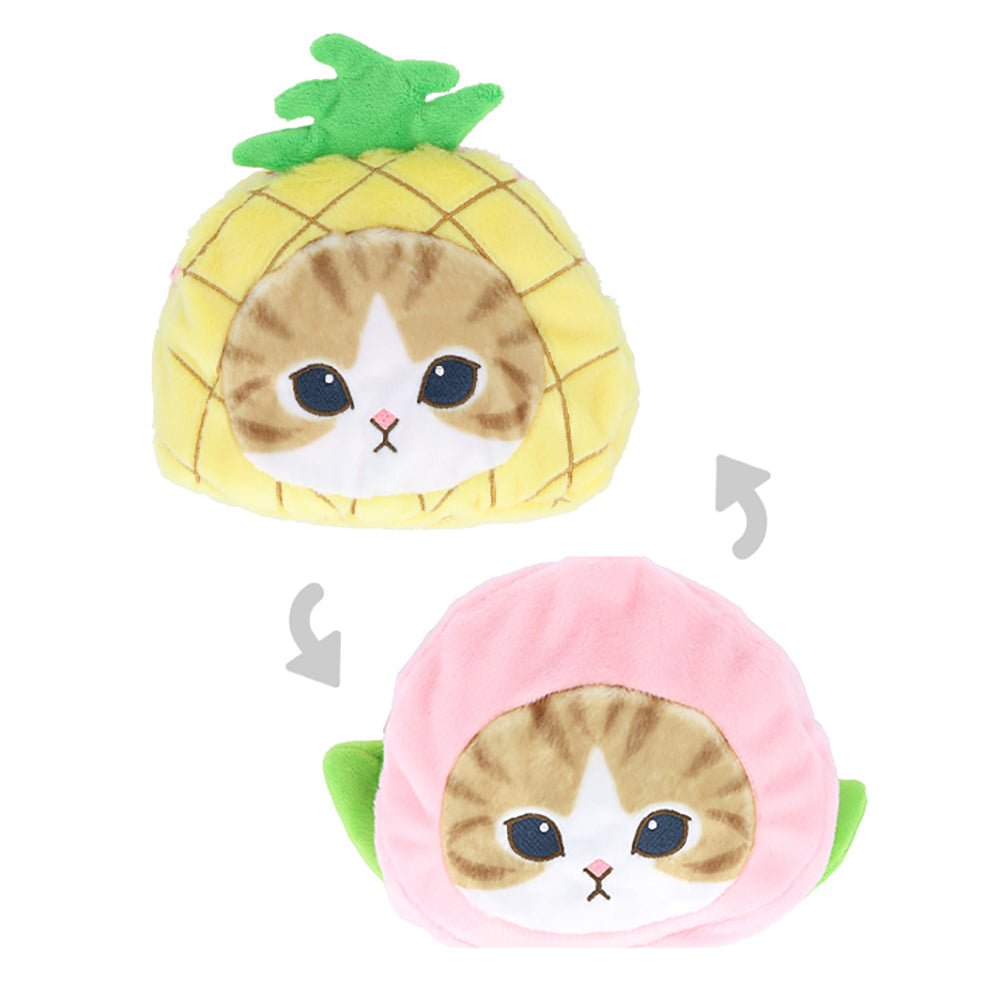 mofusand 雙面 收納筆袋 生果 - Microworks ACG